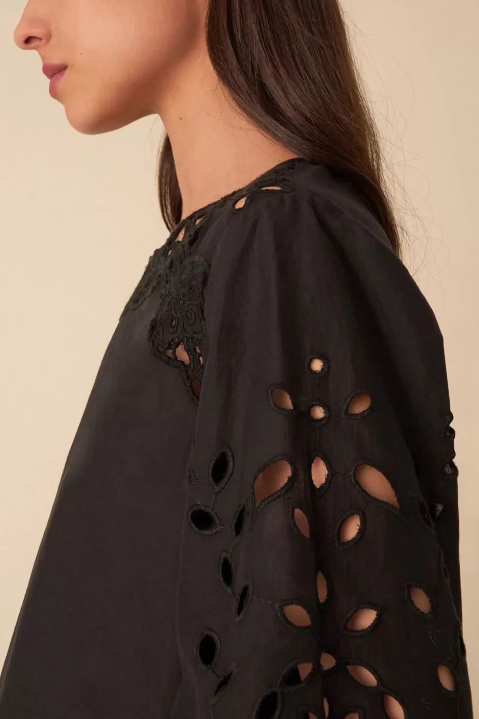 Catégories^Des Petits Hauts blouse elisa NOIR