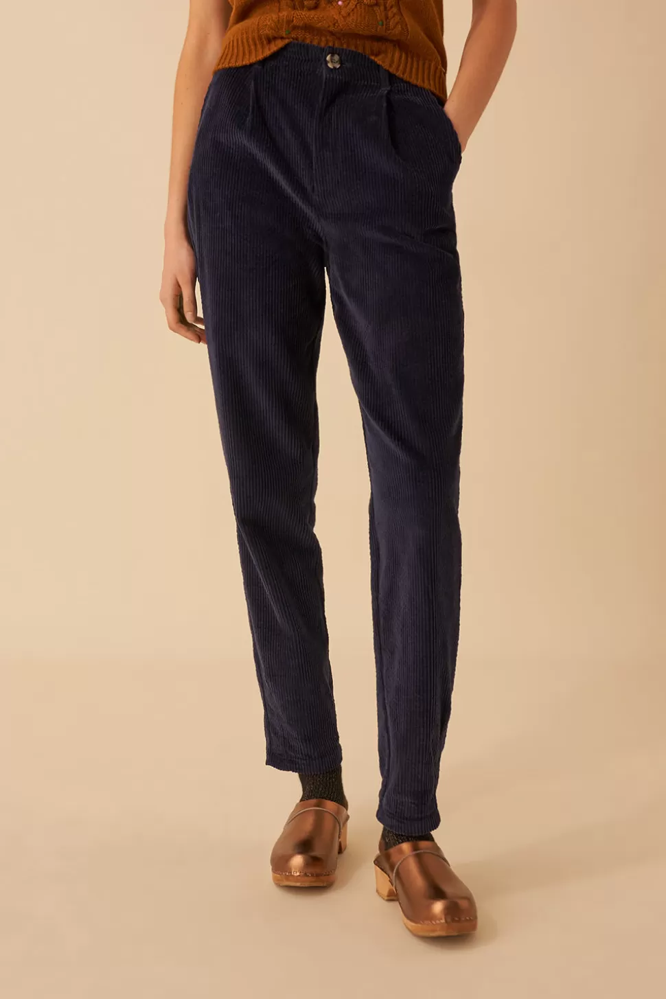 Catégories^Des Petits Hauts pantalon timtim MARINE