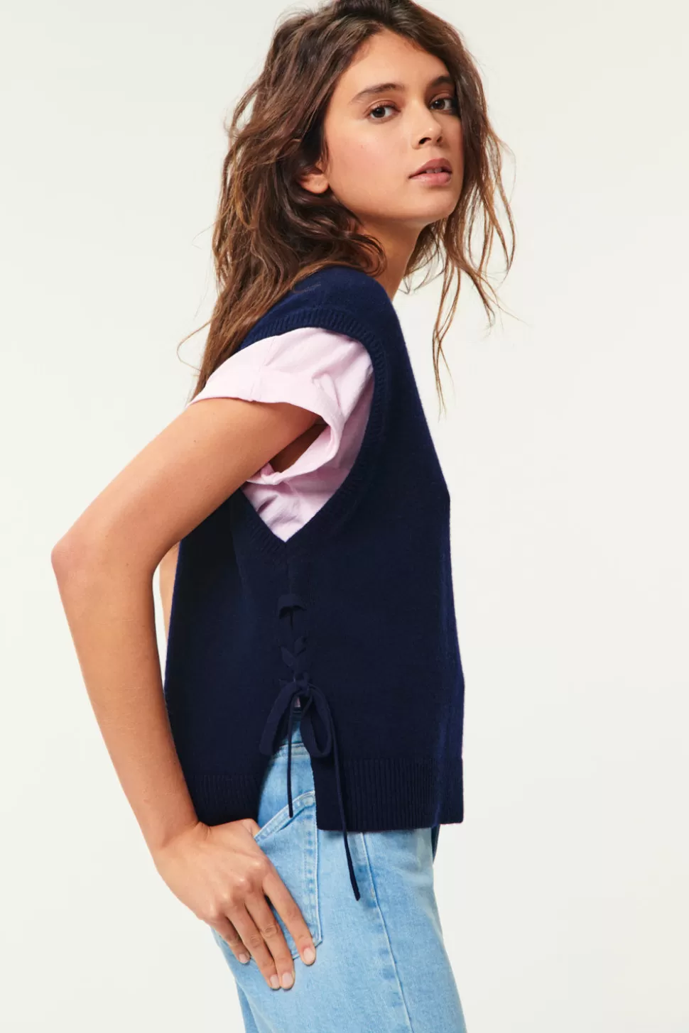 Pulls & Gilets^Des Petits Hauts Pull Autis MARINE